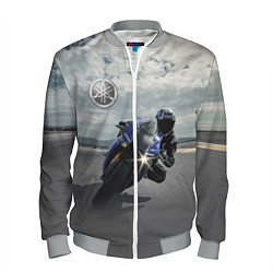 Бомбер мужской Yamaha, цвет: 3D-меланж