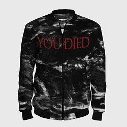 Мужской бомбер YOU DIED