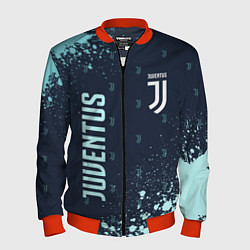 Бомбер мужской JUVENTUS ЮВЕНТУС, цвет: 3D-красный