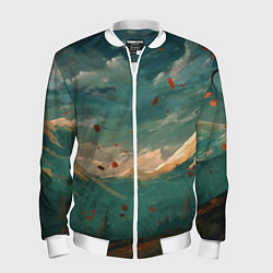 Мужской бомбер Горы