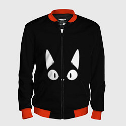 Мужской бомбер Кошачья мордочка