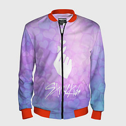 Бомбер мужской Stray Kids, цвет: 3D-красный