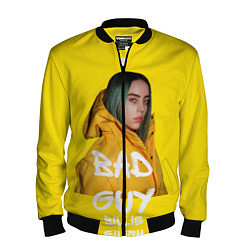 Бомбер мужской Billie Eilish Билли Айлиш, цвет: 3D-черный