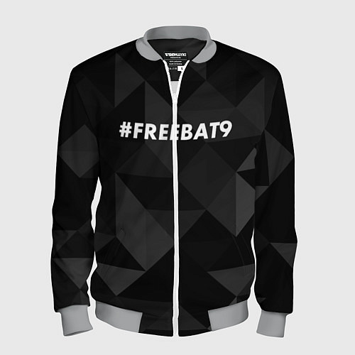 Мужской бомбер FREEBAT9 / 3D-Меланж – фото 1