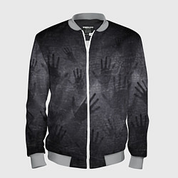 Мужской бомбер ЛАДОНИ УШЕДШИХ