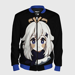 Бомбер мужской Genshin Impact Paimon, цвет: 3D-синий