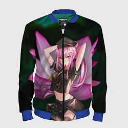 Бомбер мужской Zero Two, цвет: 3D-синий