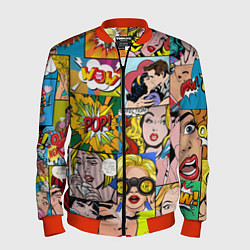 Мужской бомбер Pop Art
