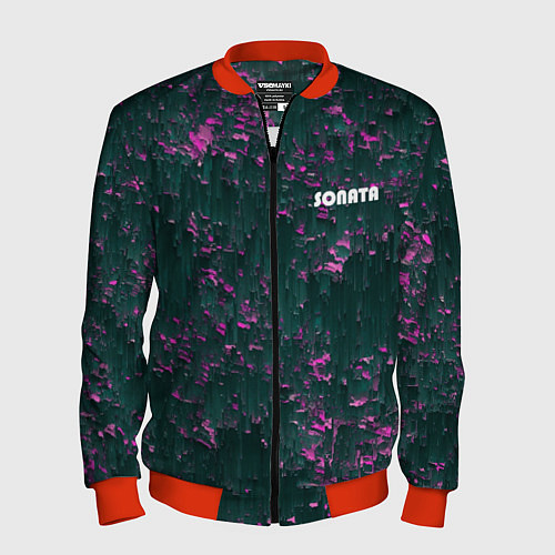Мужской бомбер SONATA / 3D-Красный – фото 1