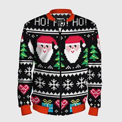 Мужской бомбер Ho! Ho! Ho!