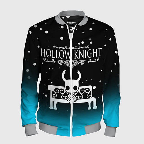 Мужской бомбер HOLLOW KNIGHT / 3D-Меланж – фото 1
