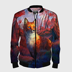 Мужской бомбер Рыжая лиса