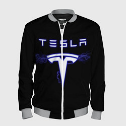 Бомбер мужской TESLA, цвет: 3D-меланж