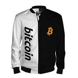 Бомбер мужской БИТКОИН BITCOIN Z, цвет: 3D-черный