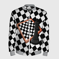 Мужской бомбер Шахматы