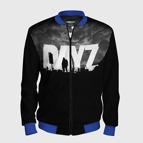 Мужской бомбер DAYZ ДЕЙЗИ / 3D-Синий – фото 1