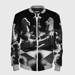 Мужской бомбер Шахматы