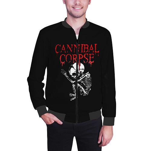 Мужской бомбер Cannibal Corpse 1 / 3D-Черный – фото 3