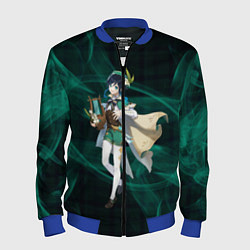 Мужской бомбер Genshin Impact - Venti