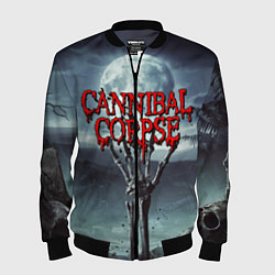 Бомбер мужской CANNIBAL CORPSE, цвет: 3D-черный