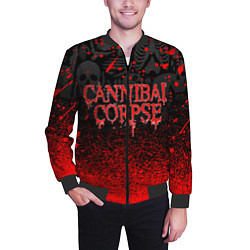 Бомбер мужской CANNIBAL CORPSE, цвет: 3D-черный — фото 2