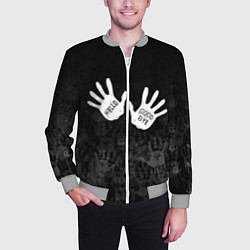 Бомбер мужской THE UMBRELLA ACADEMY, цвет: 3D-меланж — фото 2