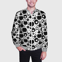 Бомбер мужской Мультяшки, цвет: 3D-меланж — фото 2