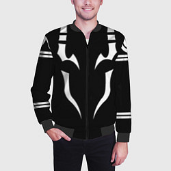 Бомбер мужской ИТАДОРИ ТАТУ JUJUTSU KAISEN, цвет: 3D-черный — фото 2