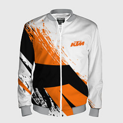 Бомбер мужской KTM КТМ Z, цвет: 3D-меланж