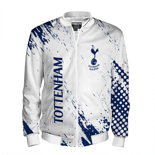 Мужской бомбер TOTTENHAM HOTSPUR / 3D-Белый – фото 1