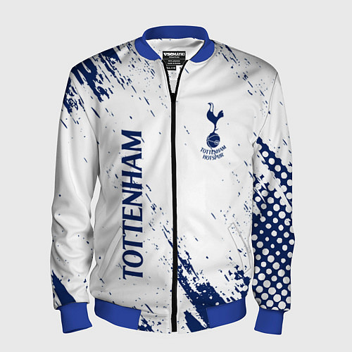Мужской бомбер TOTTENHAM HOTSPUR / 3D-Синий – фото 1