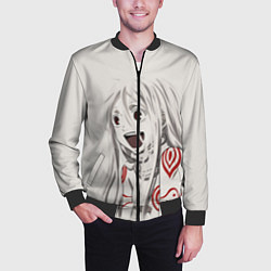 Бомбер мужской Страна чудес, цвет: 3D-черный — фото 2