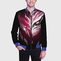 Бомбер мужской ИЧИГО БЛИЧ BLEACH, цвет: 3D-синий — фото 2