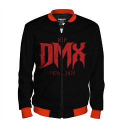 Бомбер мужской DMX RIP 1970-2021, цвет: 3D-красный