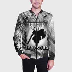 Бомбер мужской DARK SOULS ТЁМНЫЙ МИР, цвет: 3D-черный — фото 2