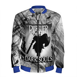 Бомбер мужской DARK SOULS ТЁМНЫЙ МИР, цвет: 3D-синий