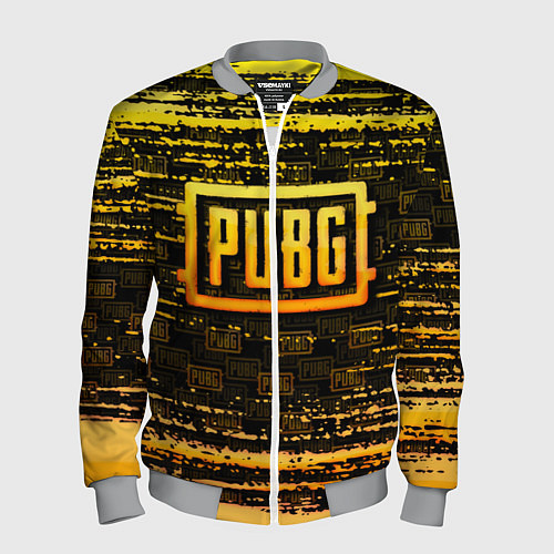 Мужской бомбер PUBG ПАБГ / 3D-Меланж – фото 1