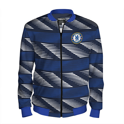 Мужской бомбер FC Chelsea Breathe Training Top 202122 / 3D-Синий – фото 1