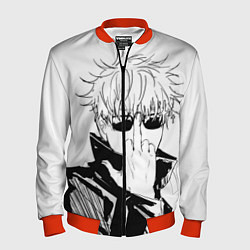 Мужской бомбер Магическая битва Годжо