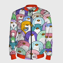 Мужской бомбер Пингвины