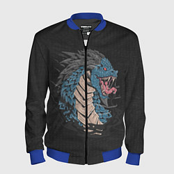 Мужской бомбер Дракон