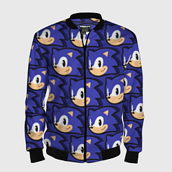Мужской бомбер Sonic pattern