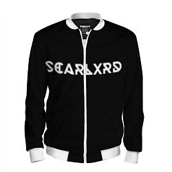 Бомбер мужской Scarlxrd, цвет: 3D-белый