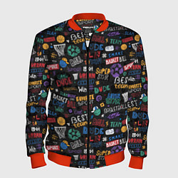 Мужской бомбер Баскетбол