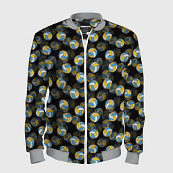 Бомбер мужской Волейбол, цвет: 3D-меланж