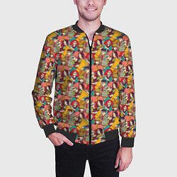 Бомбер мужской Оркестр, цвет: 3D-черный — фото 2