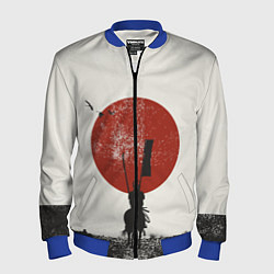 Мужской бомбер Самурай на коне