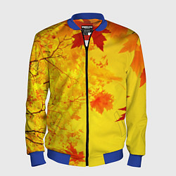 Мужской бомбер ОСЕННИЕ ЦВЕТА ЗОЛОТАЯ ОСЕНЬ
