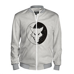 Бомбер мужской Лунные волки ранний лого цвет легиона, цвет: 3D-меланж