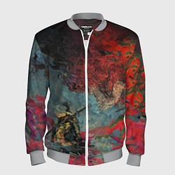 Мужской бомбер Sekiro Самурай против дракона